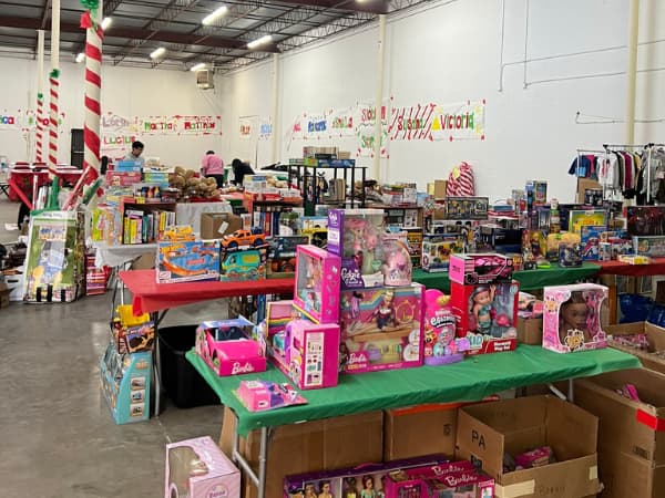 Santa's Workshop for children’s wish list